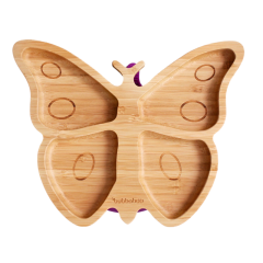 Bamboo Butterfly Suction Plate