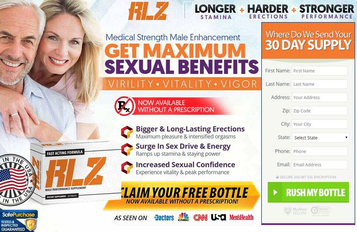 RLZ Male Enhancement Reviews: Pills Price &amp; Buy