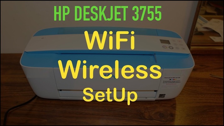 HP Deskjet 3755 Wi-Fi Setup