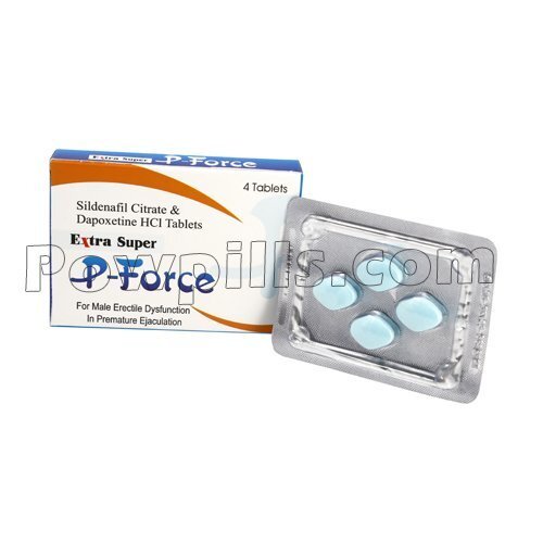 Buy Extra Super P Force (Sildenafil/Dapoxetine) 100/200 Mg