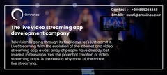 The live video streaming app development company