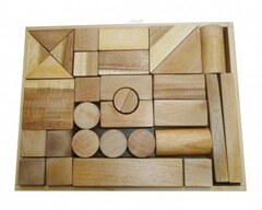 Qtoys Natural Wooden Blocks