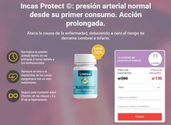 Incas Protect Peru: Cuidado de la hipertensi\u00f3n, revisi\u00f3n! Precio