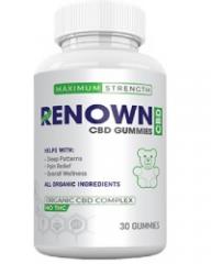 Renown CBD Gummies Reviews {Shark Tank SCAM!} Must Read Side Eff