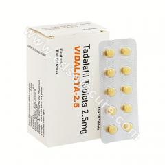 Vidalista 2.5 Mg | Tadalafil | 0.48\/Pill | Free Shipping