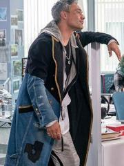 Free Guy Taika Waititi Denim Coat - Designer Leather Jackets For