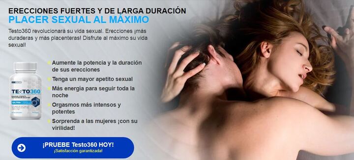 Testo 360 Chile (Testo360) Precio, Opiniones,Funciona &amp; Donde Co