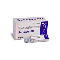 Suhagra 50 MG Tablet Get Fastest Erection [100% Trustworthy]