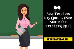 Best Teachers Day Quotes (New Status for Teachers) [51+] - BestS
