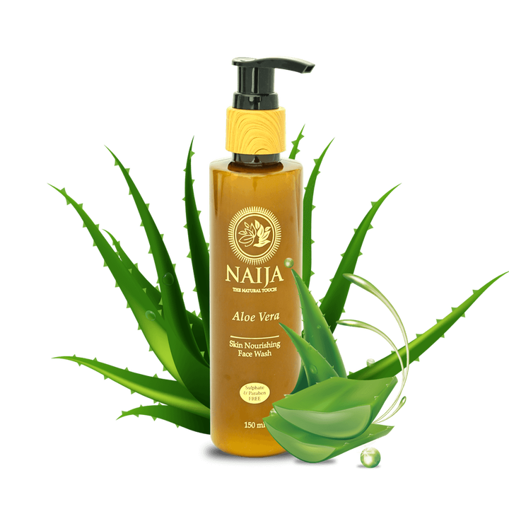 Aloe Vera Skin Nourishing Face Wash | Natural organic face wash 