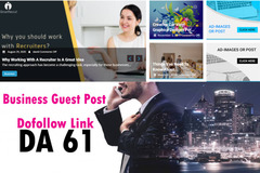 lencpost : I will publish guest post on da61 business blog for $