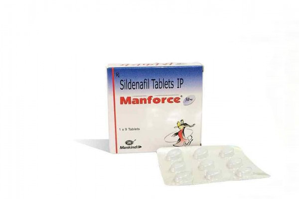 Manforce 50 | Manforce 50 mg Tablet | Uses, Side effects, Review