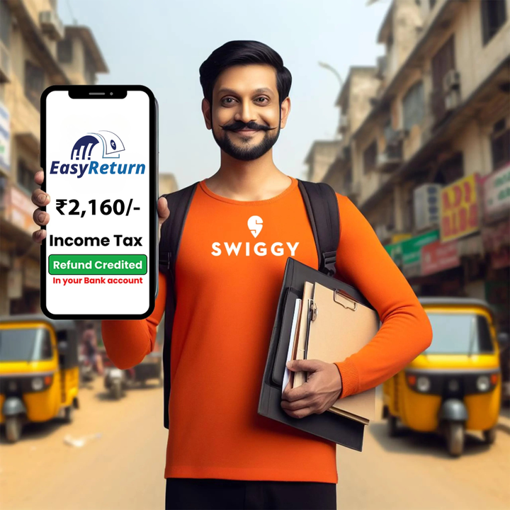 Tax Refund Guide for Swiggy & Zomato Delivery Partners
