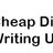 Cheap Dissertation Writing UK