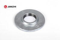 Are there any specific safety precautions to keep in mind when working with black pipe flanges?
