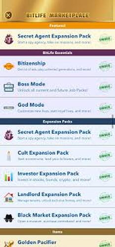 BitLife Latest Mod APK v3.18.10 \u2013 Enjoy Life Without Limits with Bitizenship, Boss &amp; GOD Mode