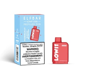 Elf Bar Lowit 5500 Puffs: Canada&#039;s Long-Lasting Vape Pod Choice (20 Flavors!)
