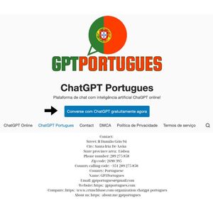 Review of \&quot;ChatGPT Portugues\&quot; on the GPTPortugues website