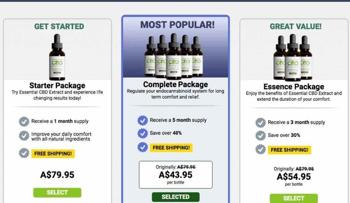 Essential CBD Extract Oil
