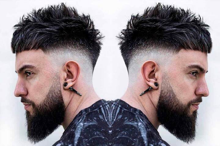 Mid Fade Haircuts For Men