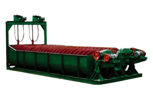 The backwash water pressure on the Classifying Equipment