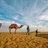 Majestic Escape: Staying in a Desert Camp Beside Sam Sand Dunes near Jaisalmer