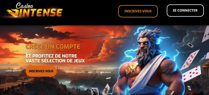 Avis sur Intense Casino : Bonus, jeux et tout ce qu'il faut savoir pour jouer en toute confiance