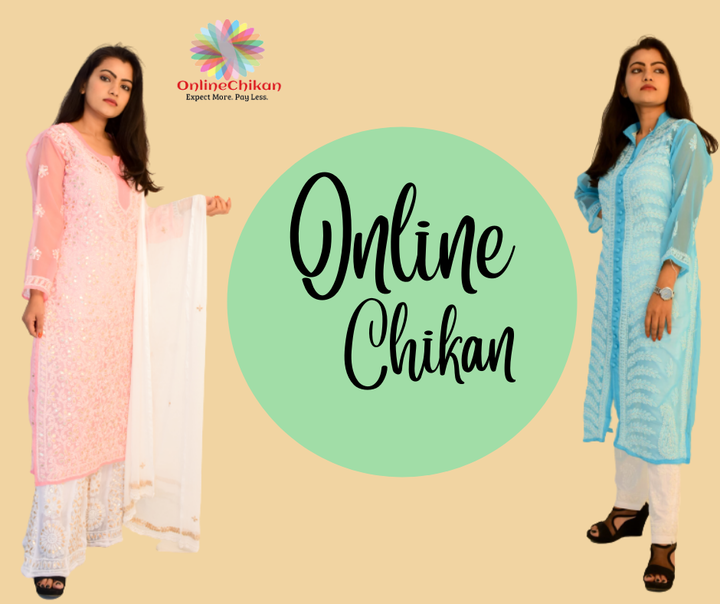 Latest Design Chikan Kurti : Lucknowi Chikankari : chikan suit latest design : chikan suit