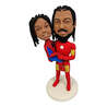 custom superhero Bobbleheads