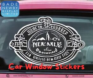 Enhance Your Ride: Creative Car Window Sticker Ideas for UK Drivers