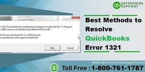 A Complete Guide to Troubleshoot QuickBooks Error 1321