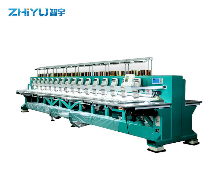 Where is the product value of embroidery machines mainly reflected?