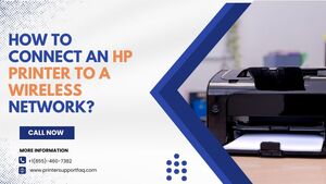 How to Connect an HP Printer to a Wireless Network using Wi-Fi Protected Setup?