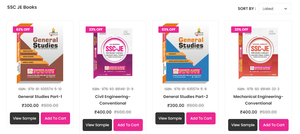 Buy Best SSC JE Previous Year Question Paper Books Online