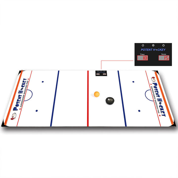 Shooting Pad Hockey