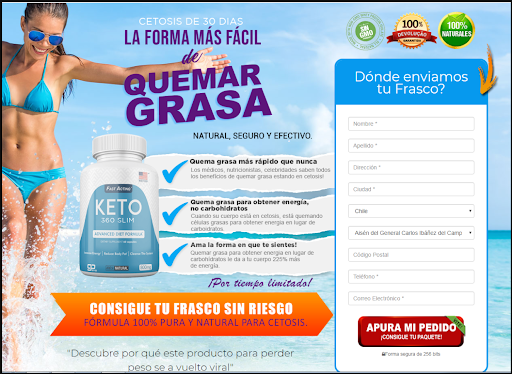 Keto 360 Slim Precio en Chile, Mexico, Peru & Opiniones