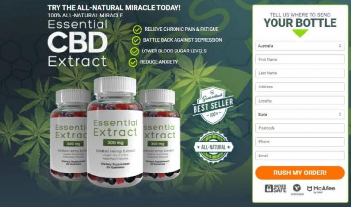 Essential CBD Gummies Australia - Legit or Scam, Side Effects, Price or Benefits