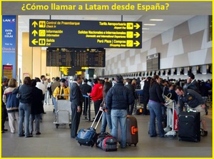 \u00bfC\u00f3mo llamar a Latam desde Espa\u00f1a?