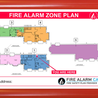 Fire alarm zone plans