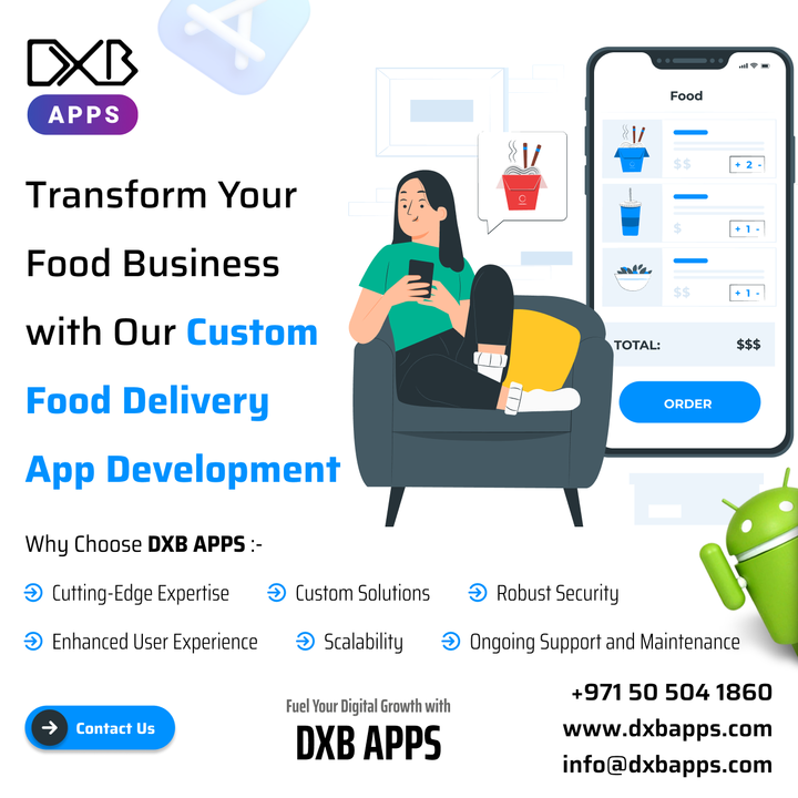 Choose DXB APPS as an expert mobile app development Dubai company for customized apps