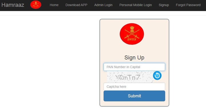 How To Log In To The Indian Army Web Portal