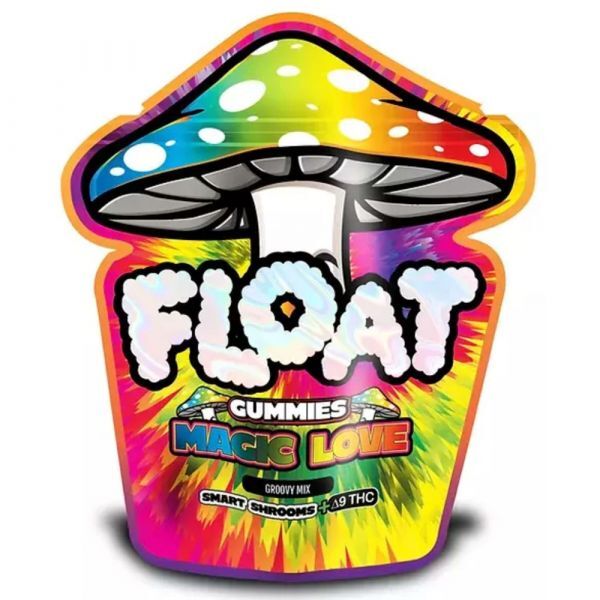 Float Smart Mushroom Gummies D9 10pk