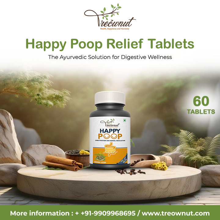 The Best Tablet for Constipation: Why Treownut’s Happy Poop Tablets Are the Top Choice