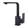 WOWOW Single Hole Bar Faucet Black Prep Sink Faucet