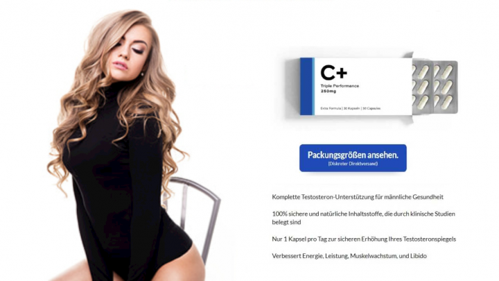C+ Testosteron Kapseln Preis, Kaufen, Erfahrung & Bewertungen