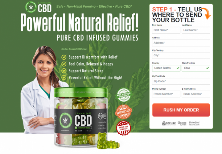 Cannaleafz CBD Gummies Canada Price to Buy & Reviews