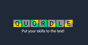 Introduction To Quordle Today - Fun &amp; Challenging Word Game