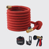 Expandable garden hose saves space and is convenient to store