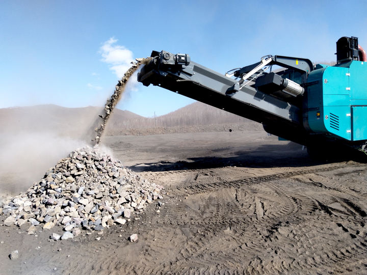  portable rock crusher